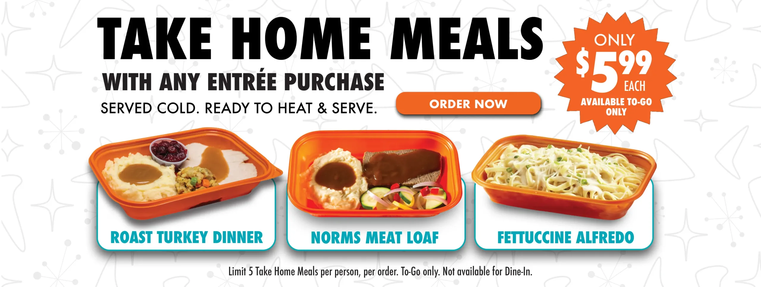 Take Home Meals